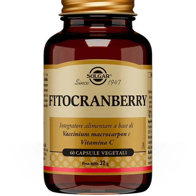 Solgar Fitocranberry integratore alimentare 60 capsule