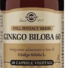Solgar Ginkgo Biloba 60 60 Capsule Vegetali