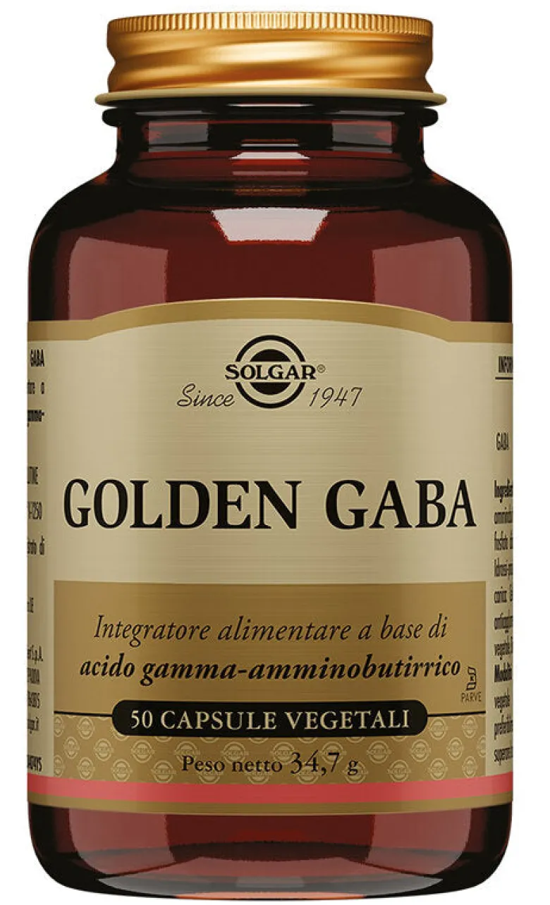 Solgar Golden Gaba 50 Capsule Vegetali