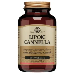 Solgar Lipoic Cannella integratore alimentare 60 tavolette