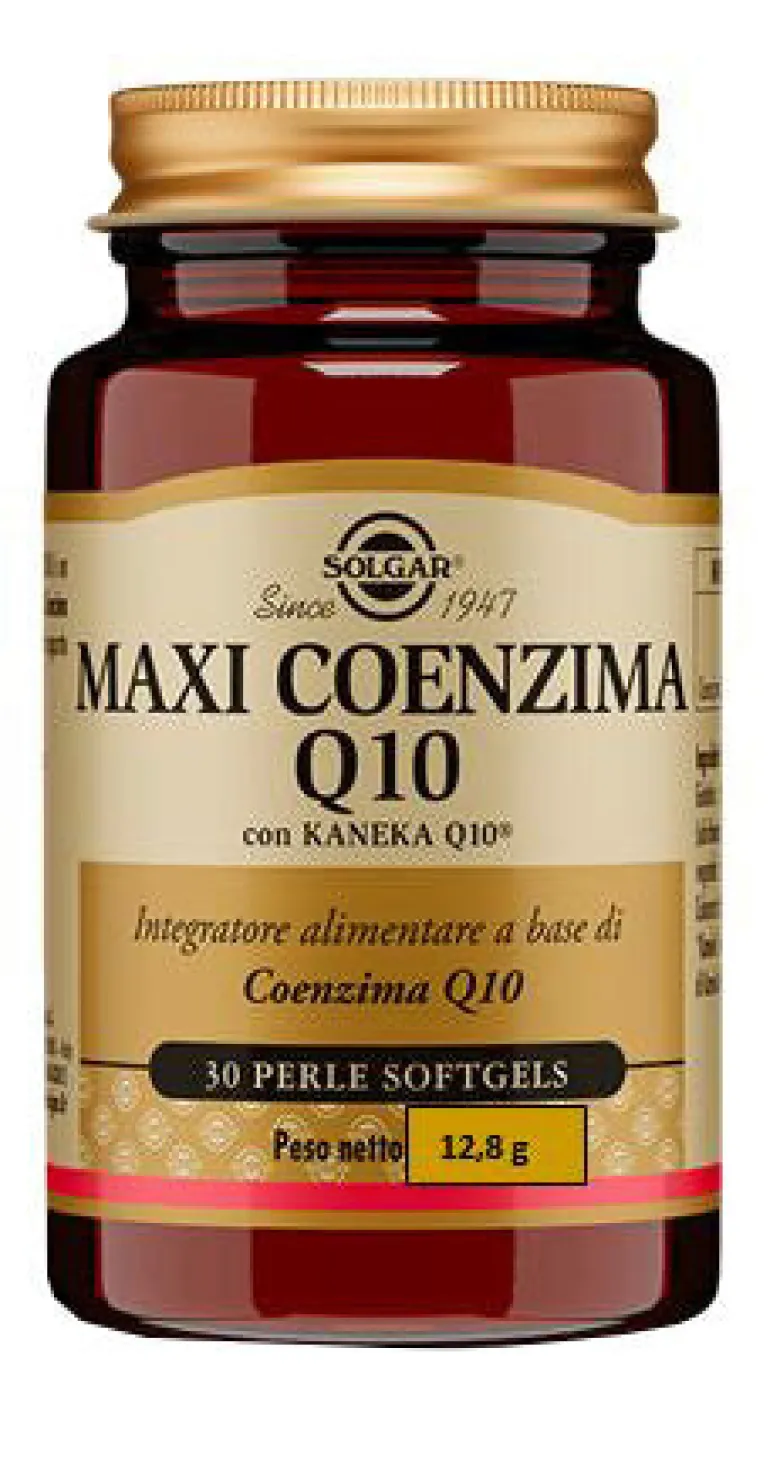 Solgar Maxi Coenzima Q10 30 Perle - Integratore Energetico
