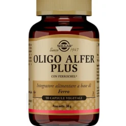 Solgar Oligo Alfter Plus integratore alimentare a base di ferro 90 capsule