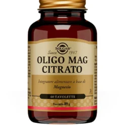 Solgar Oligo Mag Citrato 60 Tavolette - Integratore di Magnesio