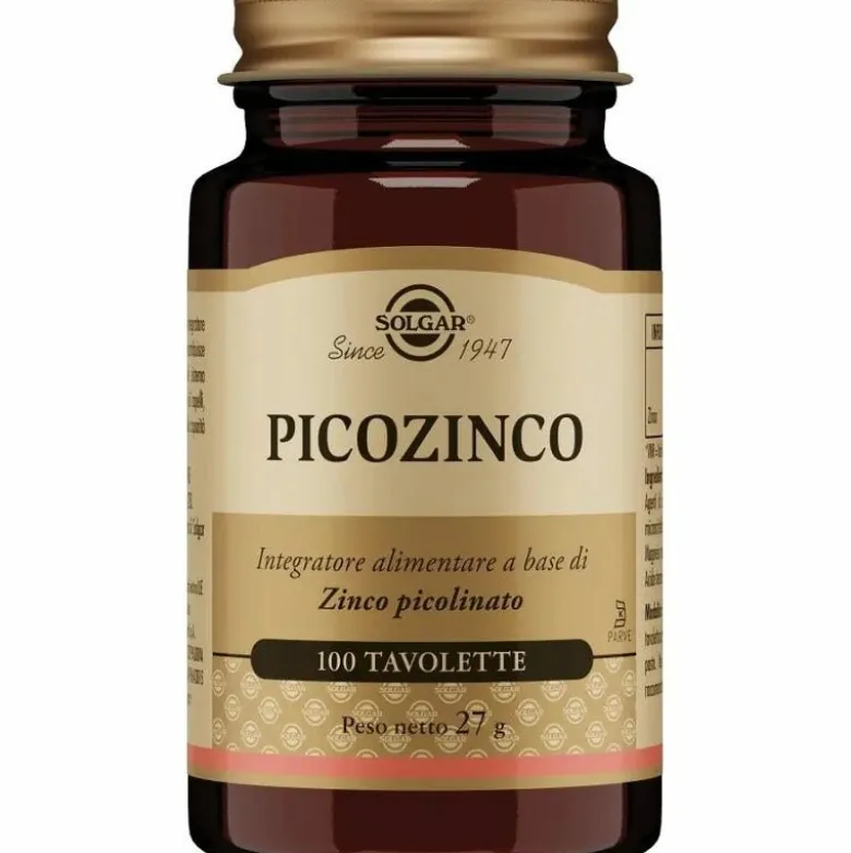 Solgar Picozinco 100 Tavolette