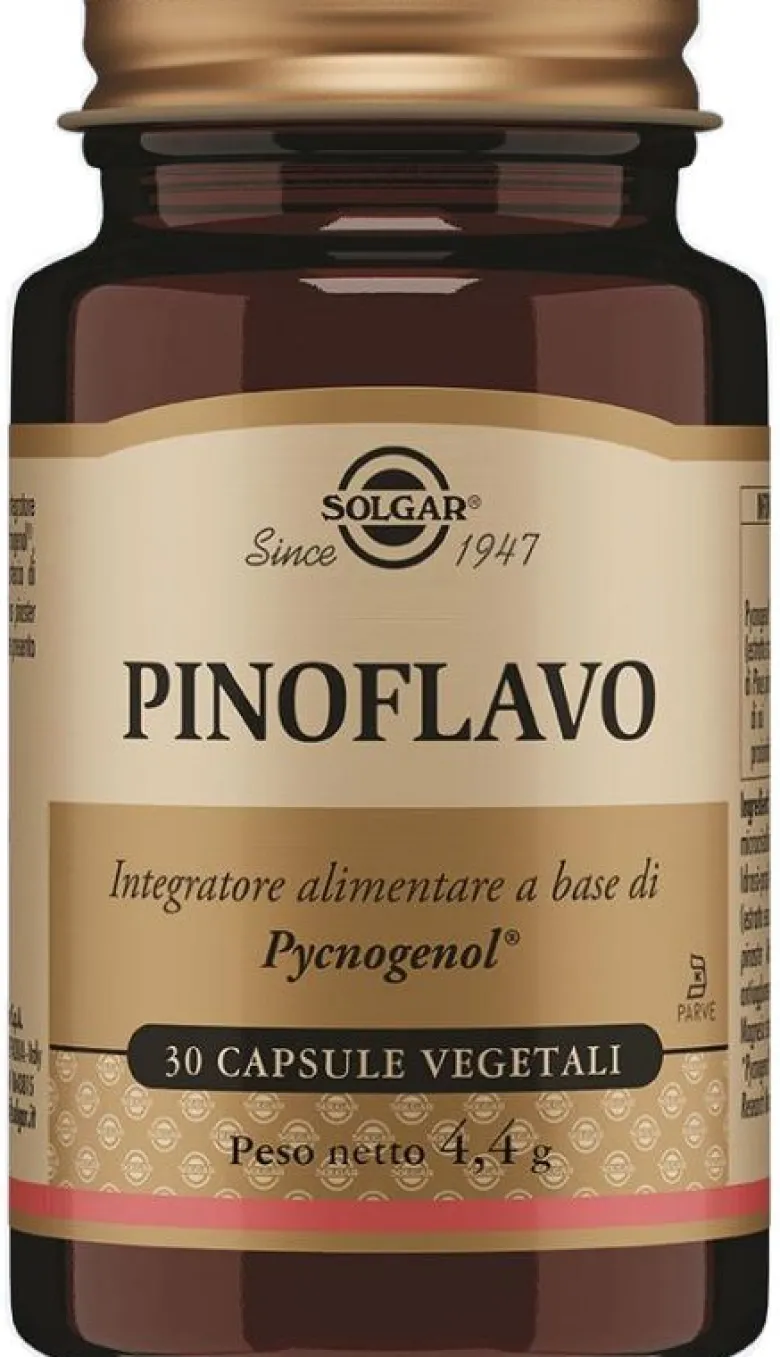 Solgar Pinoflavo Integratore ad azione antiossidante 30 Capsule Vegatali