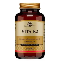 Solgar Vita K2 50 Capsule - Integratore Vitamina K2 Naturale