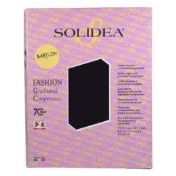 Solidea Babylon Collant in fantasia 70 denari colore Moka Taglia ML 1 paio