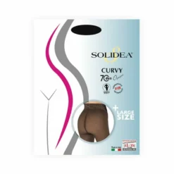 Solidea Curvy Opaque Collant 70 denari colore Nero Taglia M 1 paio