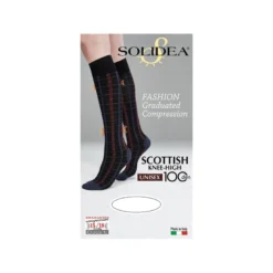 Solidea Scottish Unisex Gambaletti 100 denari colore Nero Taglia S 1 paio