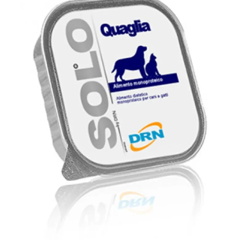 Solo Quaglia alimento monoproteico cani e gatti 300g