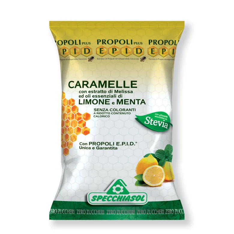 Specchiasol Epid Propoli Plus Limone e Menta 24 caramelle