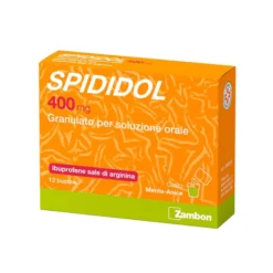 Spididol 400mg granulato per soluzione orale gusto cola-limone 12 bustine