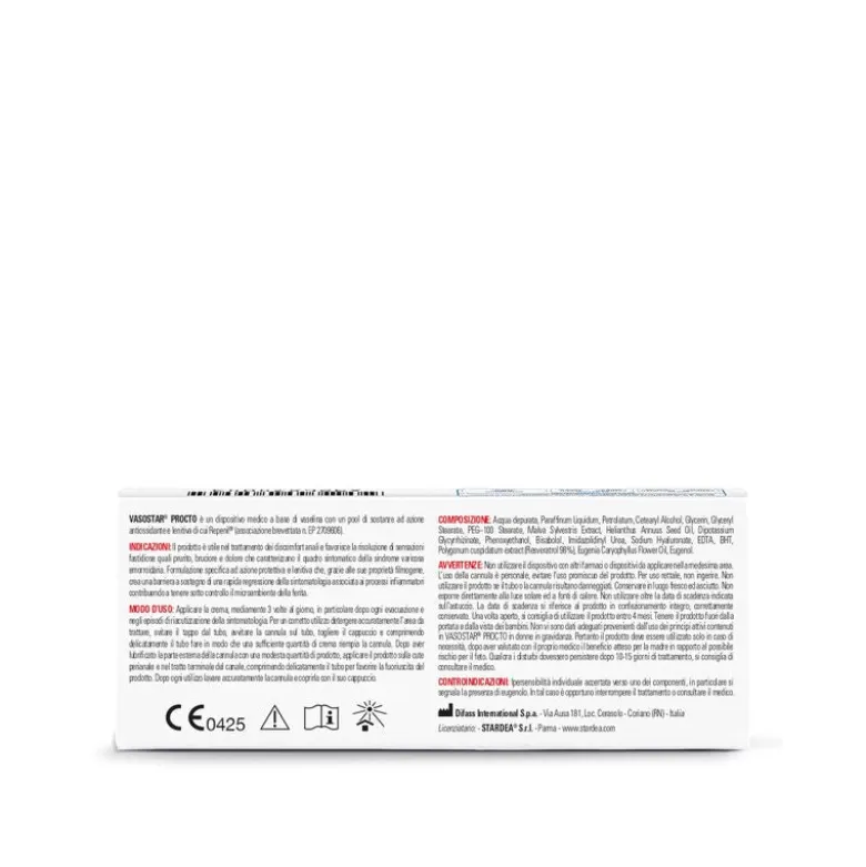 Stardea Vasostar Crema Proctologica per problemi anali 30g