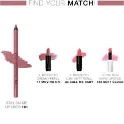Stay On Me Lip Liner 161 Nude Rose