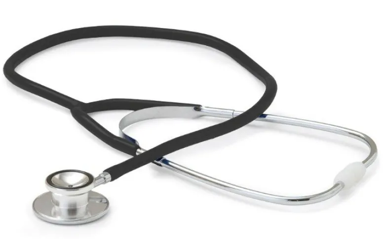 Stetofonendoscopio Testa Alluminio Nero DM500N