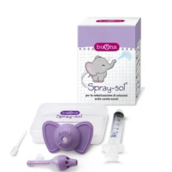 Steve Jones Buona Spray-Sol nebulizzazione di soluzioni nelle cavità nasali dei bambini Kit 5 pezzi