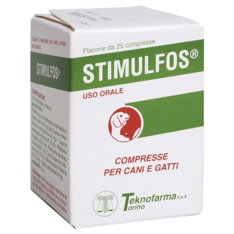 Stimulfos Cani E Gatti 25 Compresse