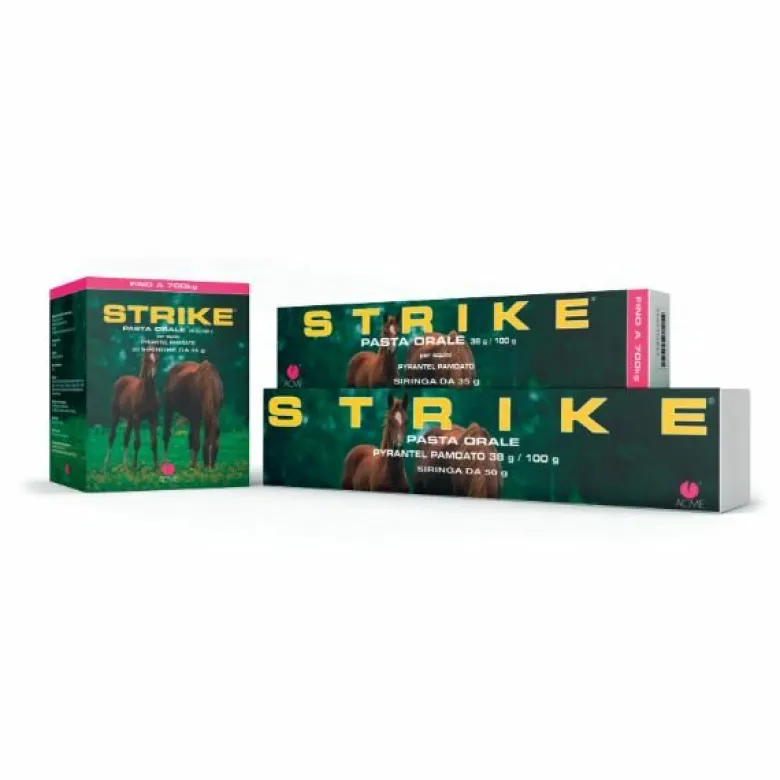 Strike pasta orale per equini siringa da 35 g