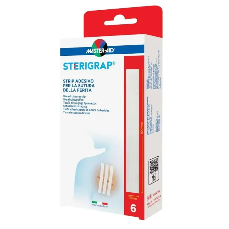 Strip Adesivo Sutura Ferita Da Taglio