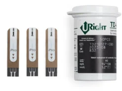 Strisce Misurazione Glicemia U-right td 4279 50 Pezzi