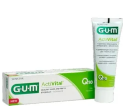 Sunstar Gum ActiVital Q10 dentifricio 75ml