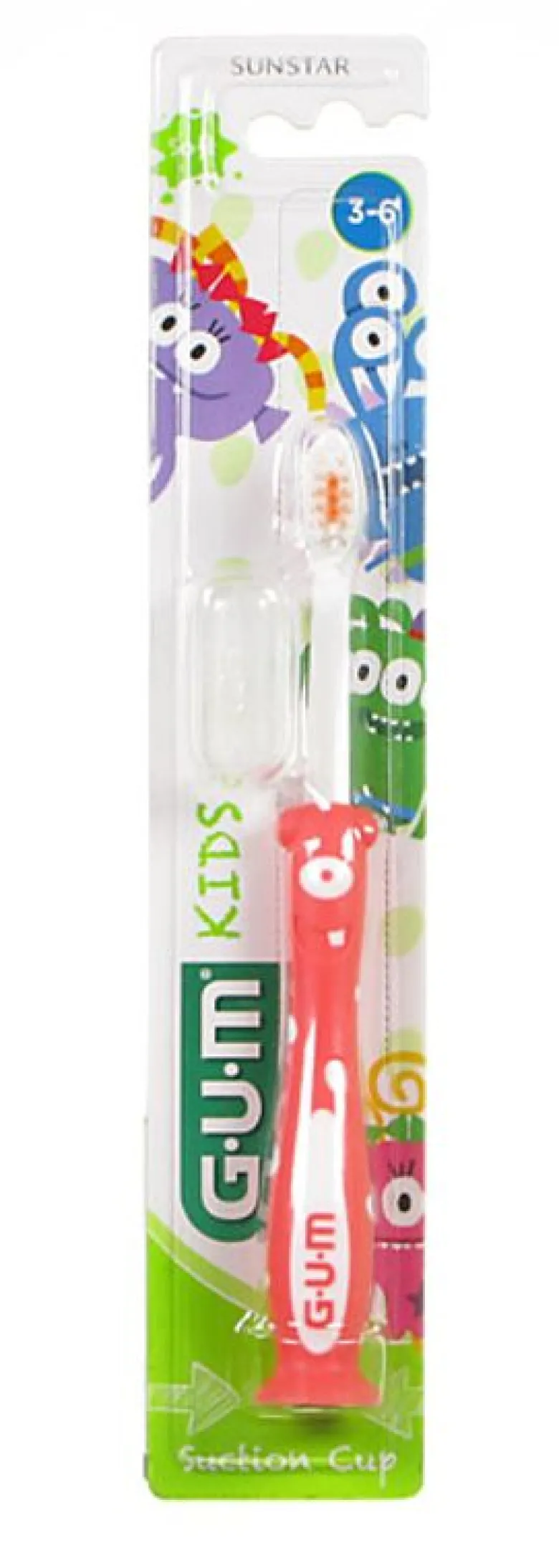 Sunstar Gum Kids Spazzolino bambini 3-6 anni colori assortiti