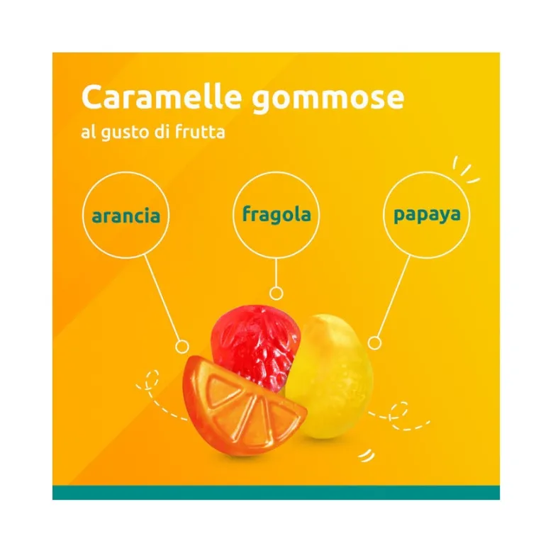 Supradyn Difese Junior Integratore Difese Immunitarie Bambini con Vitamina C D e Zinco 25 Caramelle Gommose