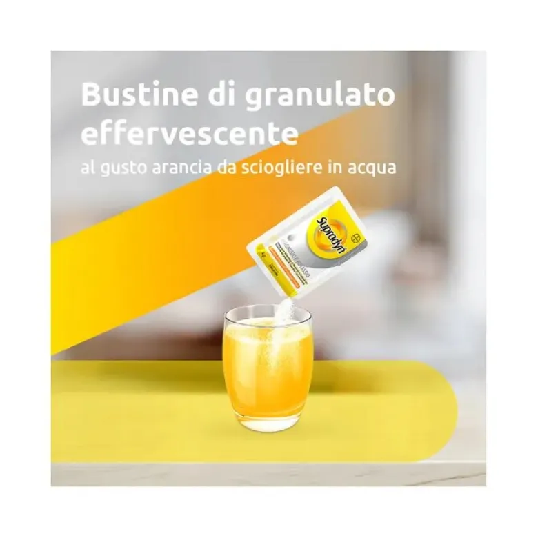Supradyn Magnesio e Potassio Integratore sport con Vitamine B Vitamina C e Minerali 14 Bustine Eff