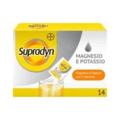 Supradyn Magnesio e Potassio Integratore sport con Vitamine B Vitamina C e Minerali 14 Bustine Eff
