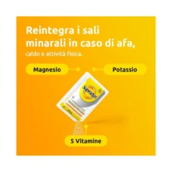 Supradyn Magnesio e Potassio Integratore sport con Vitamine B Vitamina C e Minerali 24 Bustine Eff