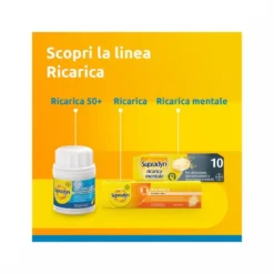 Supradyn Ricarica 50+ Integratore Vitamine e Minerali con Antiossidanti 30 Compresse Rivestite