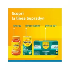 Supradyn Ricarica 50+ Integratore Vitamine e Minerali con Antiossidanti 15 Compresse Effervescenti