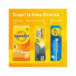 Supradyn Ricarica Integratore Multivitaminico Completo e Minerali 30 Compresse Effervescenti