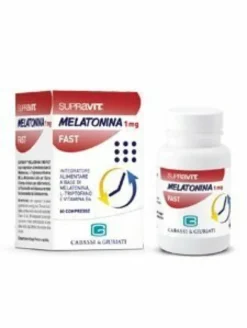 Supravit Melatonina Fast 1mg 60 compresse integratore melatonina