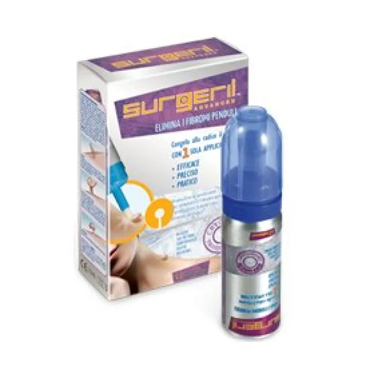 Surgeril advanced rimozione fibromi penduli 50ml 12 trattamenti