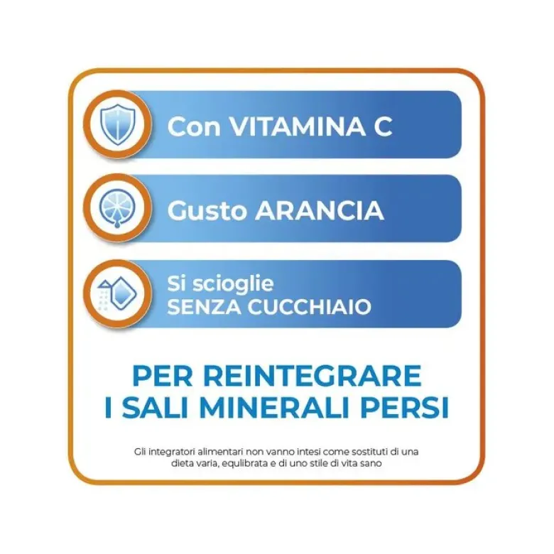 Sustenium Magnesio e Potassio Gusto Arancia 28 bustine