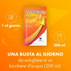 Sustenium Plus 22 Bustine - Integratore Energetico Potente