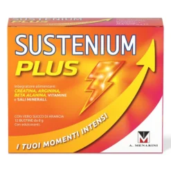 Sustenium Plus Intensive Formula energia e vitalità 12 bustine con succo d'arancia