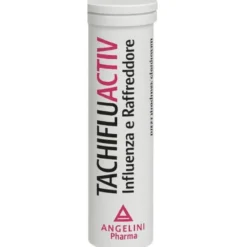 Tachifluactiv Influenza E Raffreddore 500mg+60mg 10 Compresse Effervescenti