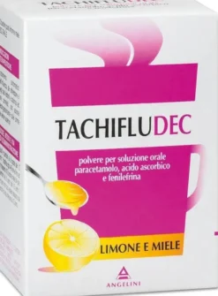Tachifludec 16 bustine gusto limone e miele