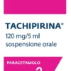 Tachipirina Sciroppo 120mg/5ml sospensione orale gusto vaniglia e caramello 120ml