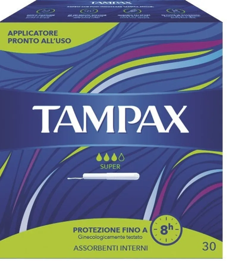 Tampax Blue Box Super 30 Pezzi