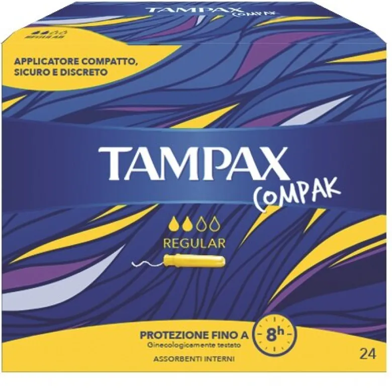 Tampax Compak Regular 24Pezzi
