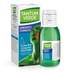 Tantum Verde Bocca 22,5mg/15ml + 7,5mg/15ml collutorio 240ml