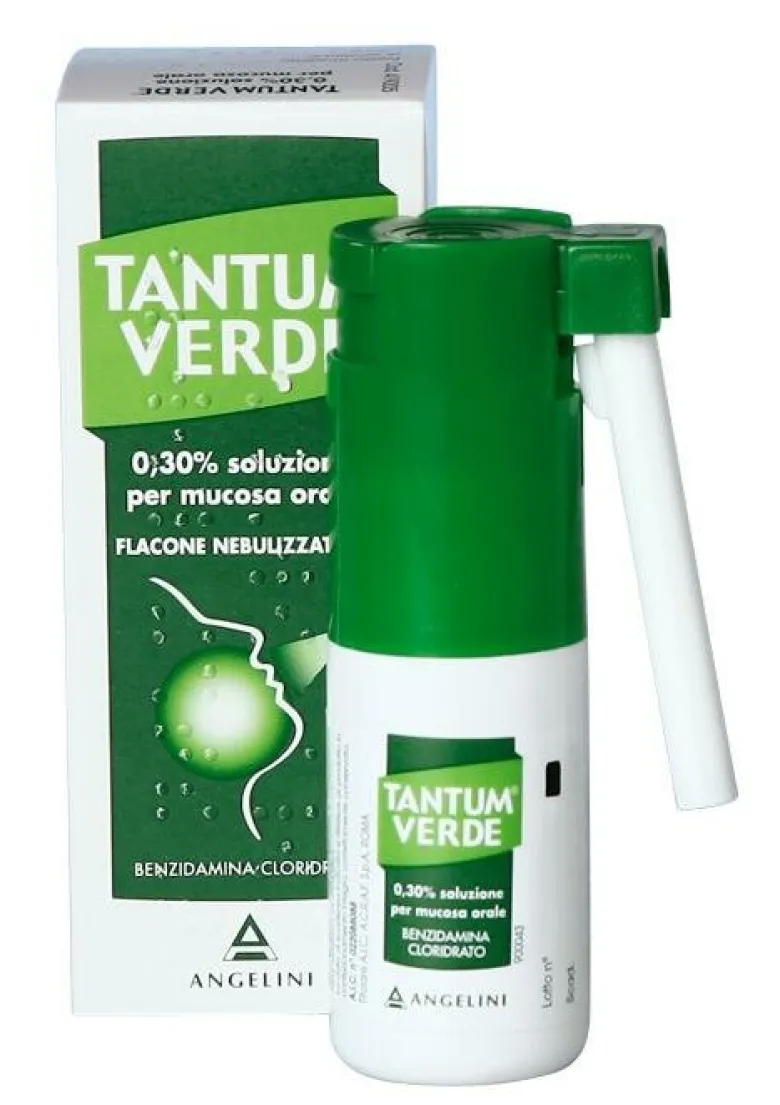 Tantum Verde spray 0,30% soluzione per mucosa orale 15ml