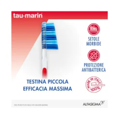 Tau-Marin Professional 27 Testina Corta spazzolino setole morbide 1 pezzo colori assortiti