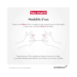 Tau-Marin Tau-Active Floss filo interdentale ad espansione 25m