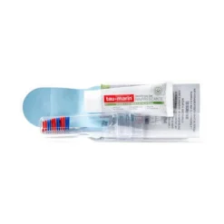 Tau-Marin Tau Kit spazzolino e dentifricio setole verdi e blu 20ml
