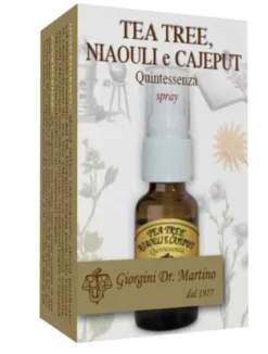 TEA TREE, NIAOULI e CAJEPUT Quintessenza spray