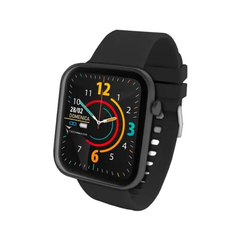 Techmade Have Smartwatch Con Frame In Alluminio 1,68 Full Black